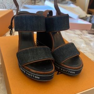 Louis Vuitton wedges